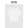 GXG男装 2024年夏季多色纯棉休闲简约口袋拼接圆领短袖t恤男 商品缩略图1