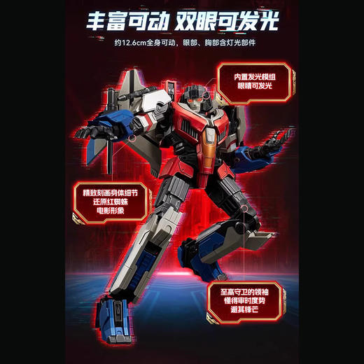 纪念日百货变型金刚红蜘蛛超越版布鲁可积木162246450 商品图2