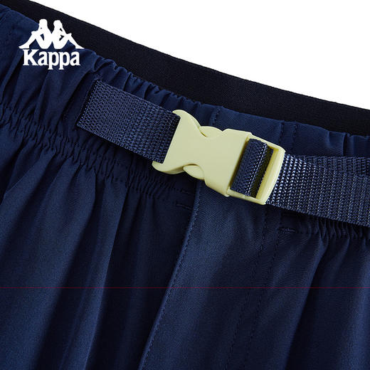 Kappa卡帕背靠背2025新款女士户外防泼水九分裤运动长裤弹力裤子K0F42CJ81 商品图2