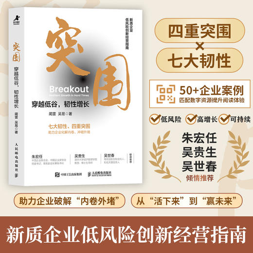 突围：穿越低谷，韧性增长 管理者创业者提升业绩企业逆境突围战略规划数字化转型经营书籍 商品图0