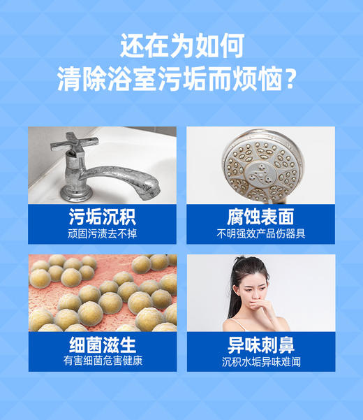 水卫士厨房·浴室清洁喷雾组合 500g*3 商品图0