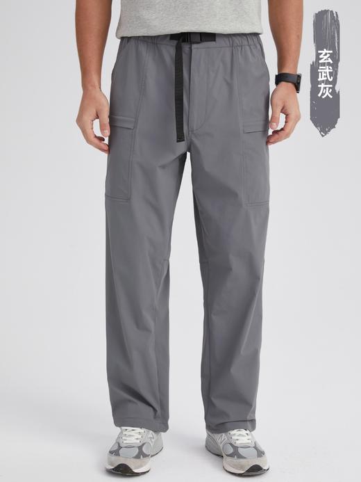 丛绒萨弗斯山系多袋长裤 轻薄透气防泼水速干户外机能工装裤 宽松直筒裤 商品图7