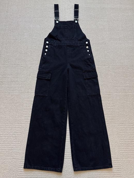 323-4  减龄时髦 moco重工重磅 工装风 背带牛仔裤 俺穿L 商品图8