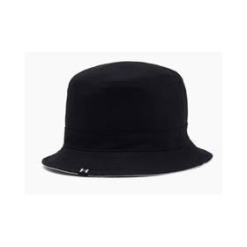 安德玛UA春季新款男子白色训练运动休闲渔夫帽1383442-001