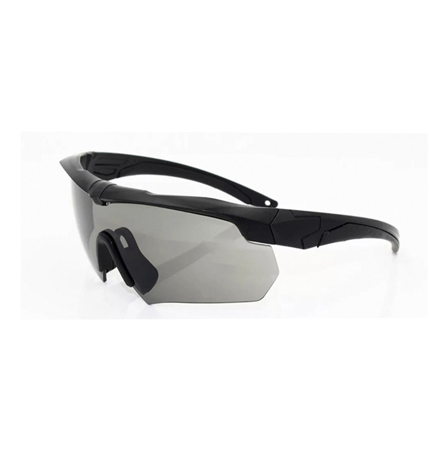 骑行装备  新式军迷战术偏光护目镜太阳镜  配备三款眼镜片  帅气出行  自由搭配