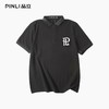 PINLI品立2025夏季新款男士短袖POLO衫植绒印花修身休闲百搭上衣BG252112027 商品缩略图5