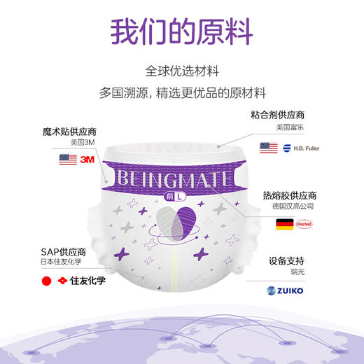 【超柔守护】贝因美蚕丝密语纸尿裤/学步裤 商品图6