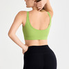 【限时秒】YOGACODE【火树银花系列】莱卡裸感运动内衣女固定杯外穿出街健身文胸DWB115427 商品缩略图3