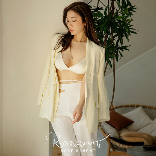 法式无钢圈100%真丝三角杯内衣 G2109 商品图2