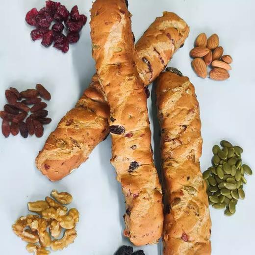 雪山果园·新疆坚果蜂蜜面包棒400克/盒  新疆蜂蜜 + 饱满坚果 早餐代餐优选 商品图3