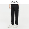 GXG男装 黑色百搭简约休闲直筒长裤2024夏季热卖爆款休闲裤#G24D022034 商品缩略图1