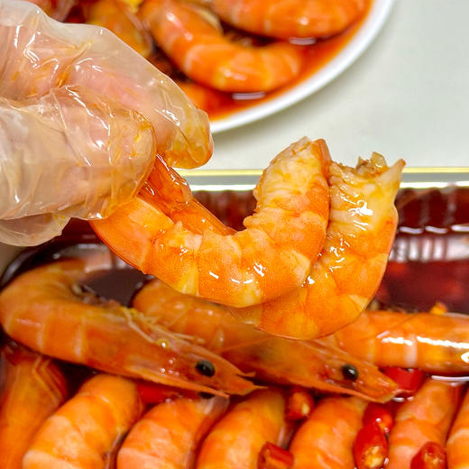 任2件-10元 邂逅青春 捞汁对虾 300g*2盒 （固形物≥60%）丨速食 商品图4