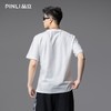 PINLI品立2025夏季新款潮牌短袖T恤字母印花纯棉休闲百搭男体恤衫 BG252111026 商品缩略图3