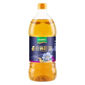 绿洲果实·冷榨一级亚麻籽油 1.5L  亚麻酸达52% 富含 Omega-3