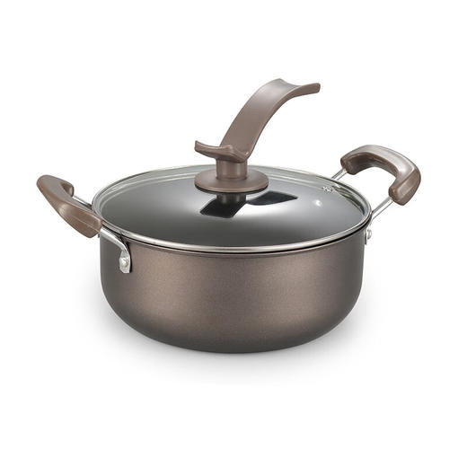 都市太太（DStt）都市太太万家乐炒锅煎锅汤锅三件套燃气灶电磁炉通用_黑色_炖煎炒套装 商品图3