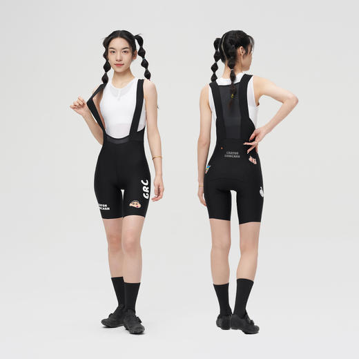 GRC桀骜无尽春夏新款骑行服蜡笔小新联名双箭头骑行背带短裤女 商品图1