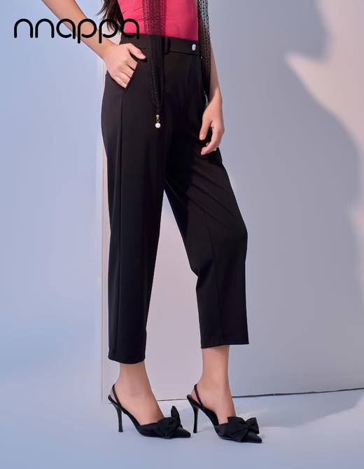 八分通勤休闲直筒裤PA29373 商品图1