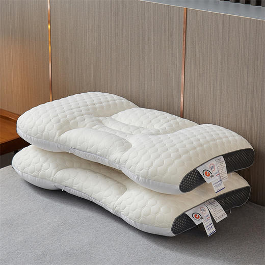 自然醒三代Spa乳胶按摩枕头枕芯家用护颈椎助睡眠睡觉专用单人学生男一对装不塌陷XK 商品图10