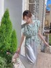 张心子【薄荷海雾】夏款镂空小众设计两件套时尚套装 U2503062 商品缩略图6
