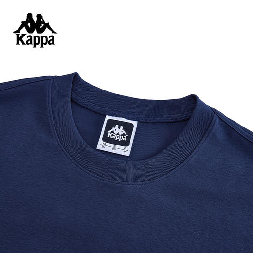 Kappa卡帕背靠背运动t恤男2025夏季新款宽松透气短袖跑步半袖上衣K0F32TD72 商品图3