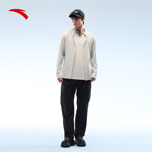 安踏光盾防晒衣丨冰丝透气连帽防晒衣男夏季新款钓鱼服152527704 商品图2