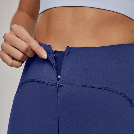 【限时秒】YOGACODE【火树银花系列】7A抗菌瑜伽裤女高腰提臀无痕排扣收腰显瘦健身裤DWP115109 商品图4