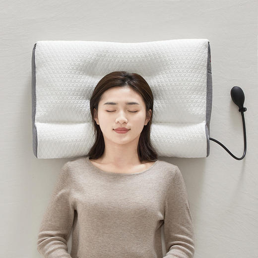自然醒气囊充气记忆棉牵引调节枕头枕芯助睡眠护颈椎家用一对睡觉专用男XK 商品图4
