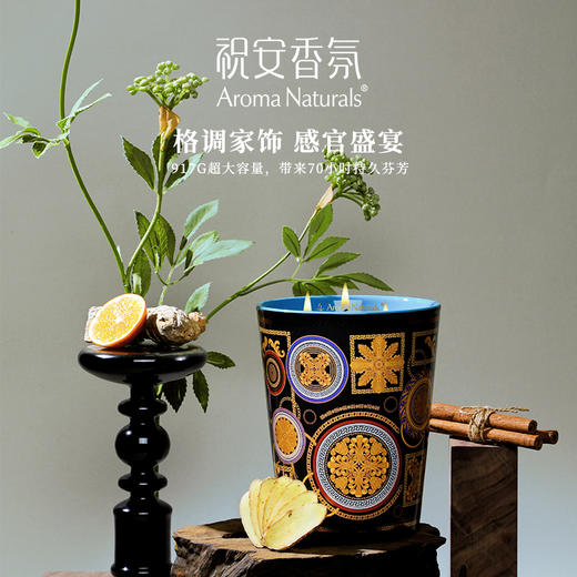 【春上新】9楼母婴生活馆 祝安香氛蜡烛艺术家系列蜡烛礼物家居摆件香薰917g 吊牌价：299元 活动价：219元 商品图3
