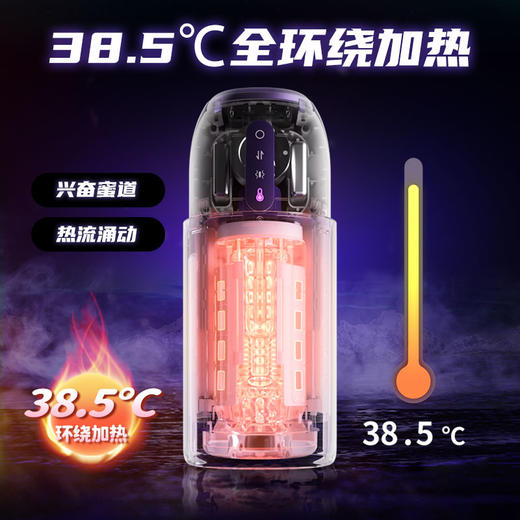 AK全自动伸缩飞机杯S2 pro飞机杯 男用电动智能飞机杯 商品图4