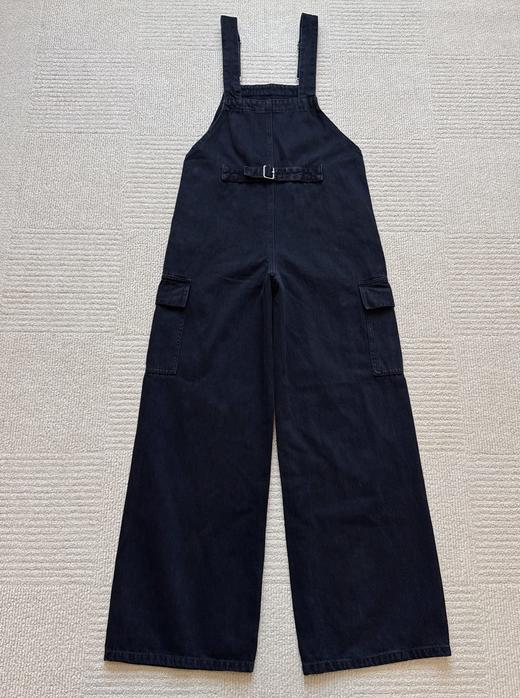 323-4  减龄时髦 moco重工重磅 工装风 背带牛仔裤 俺穿L 商品图9