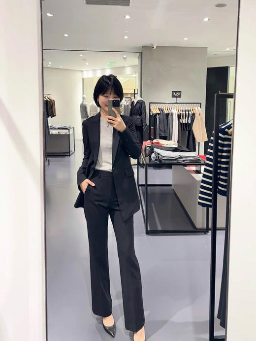 326-1 没两亿生意不出门 纯圆正 th西服西裤套装 不拆卖 商品图0