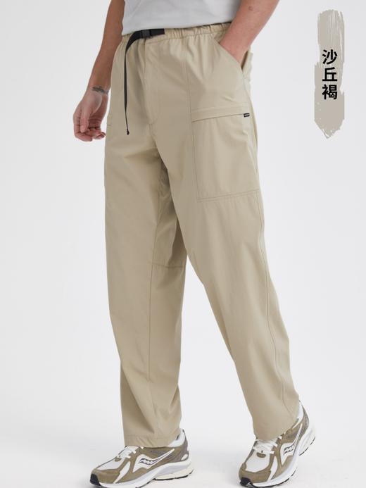 丛绒萨弗斯山系多袋长裤 轻薄透气防泼水速干户外机能工装裤 宽松直筒裤 商品图6