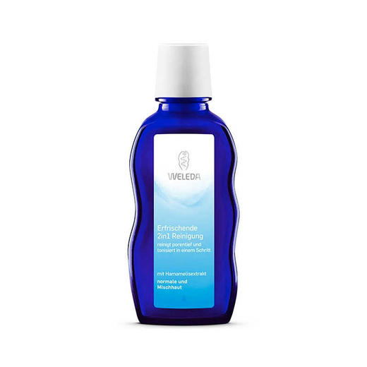 【保税仓】WELEDA维蕾德水蓝轻柔保湿洁面爽肤二合一乳液100ML 商品图0