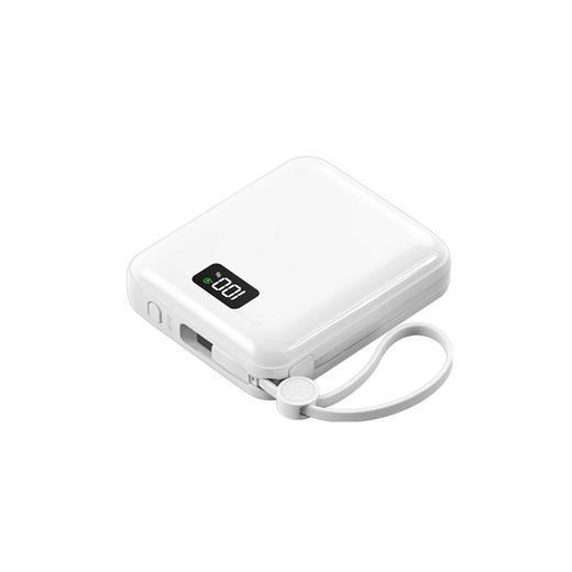 【Auraro迷你自带线K25移动电源】比面纸还小的充电宝🤏🏻🤳🏻五一假期便携出游的迷你不二选，没有比它更小的了🥰🔸一拖二 实力做到出门不带一根线！ 商品图4