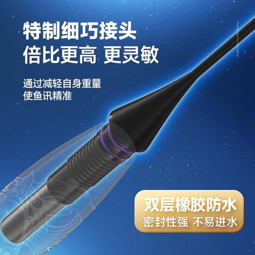 汉鼎夜光漂咬钩变色日夜两用电子鱼漂夜野钓灵敏醒目鱼漂钓鱼用具 商品图4