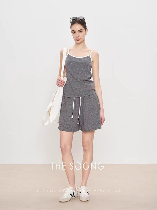 THESOONG|’夏威夷万能搭进口‘汉麻混纺交织面膜休闲套装HBBX4131/HBKZ4129 商品图0