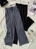 33BAR010361#弹力斜纹阔腿裤 商品缩略图0