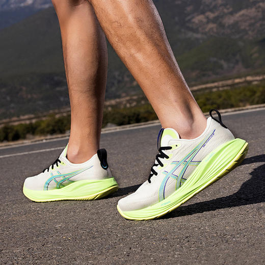ASICS 亚瑟士 CUMULUS 27男女款缓震轻便回弹耐磨透气跑步运动鞋 商品图4