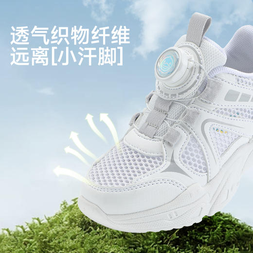 B.Duck小黄鸭童鞋夏季男女童儿童运动鞋24-30 B1686840 商品图2