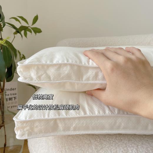 自然醒A类生态棉麻亲子枕芯护颈椎助睡眠家用一对装儿童学生宿舍成人低枕成人整头男XK 商品图3