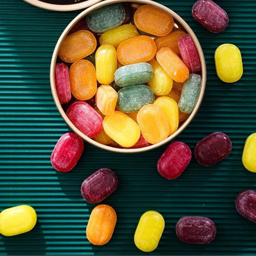 巧力莲牌  水果硬糖 200g  （菠萝和芒果味/草莓和黑加仑味/混合水果味/森林浆果味/什锦水果味/香橙和柠檬味） 商品图0