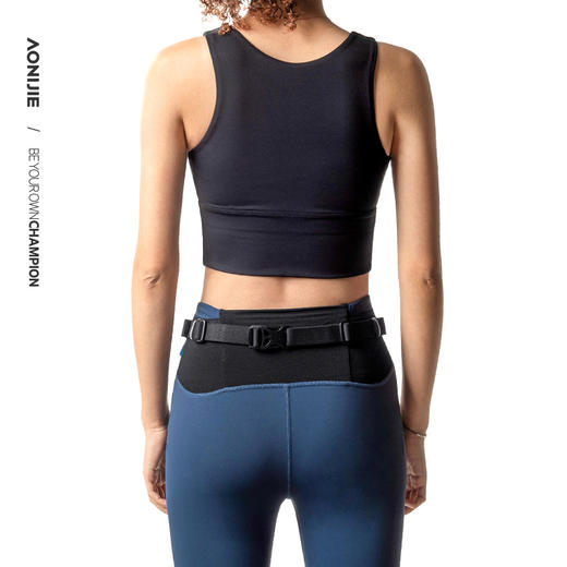 奥尼捷比赛号码布腰带号码簿固定带马拉松竞赛能量胶固定跑步带E4076 商品图3