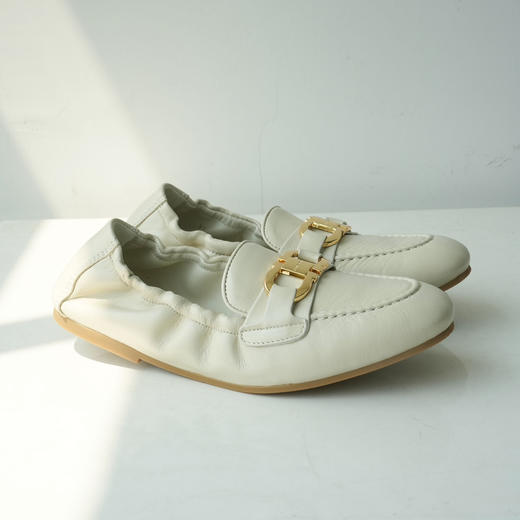 【3月25日 下午14:00 秒杀】菲拉 内里进口羊皮 原版定制混种羊皮 弹力 芭蕾 乐福鞋 商品图5