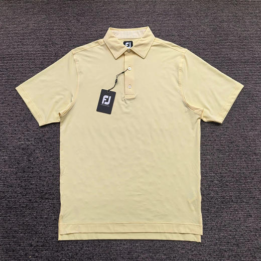 大码福利，外贸欧美正品FJ 糖果色男款高尔夫短袖体恤.
浅绿色M L XL XXL 黄色L XL 橘黄色L XXL
天蓝色XXL 宝蓝色M
欧码偏大 商品图8