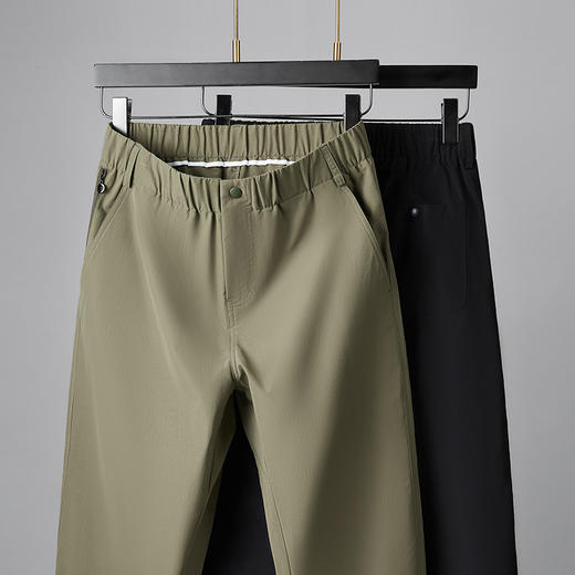 【DDP】YKK拉链大依优型大码松紧腰弹力商务休闲裤加肥加大裤子大号西裤长裤胖子户外 商品图1