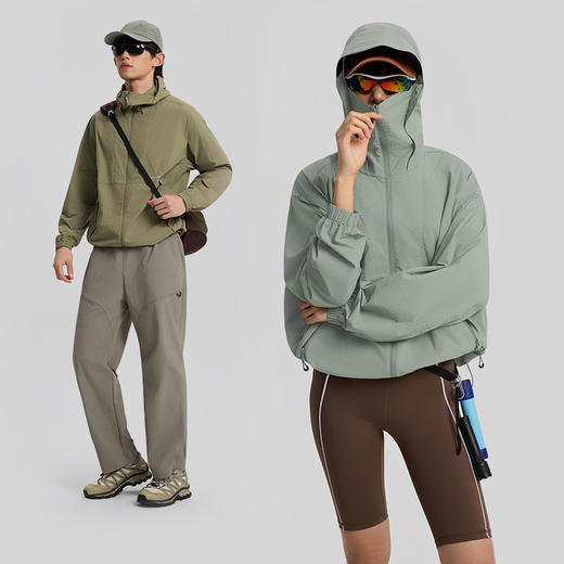 TECTOP/探拓户外运动薄款防晒衣男女夏季防紫外线防泼水透气外套 商品图3