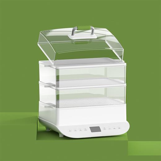 都市太太（DStt）_都市太太层层香电蒸锅家用超大容量三层多功能定时预约新款电蒸箱_白色 商品图1