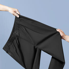 【DDP】YKK拉链大依优型大码松紧腰弹力商务休闲裤加肥加大裤子大号西裤长裤胖子户外