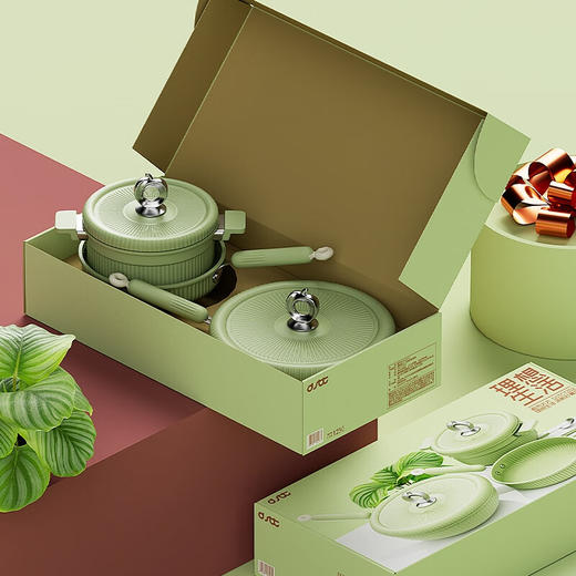 都市太太都市太太理想生活炖煎炒套装家用炒锅煎锅汤锅燃气灶电磁炉通用_炖炒 商品图6