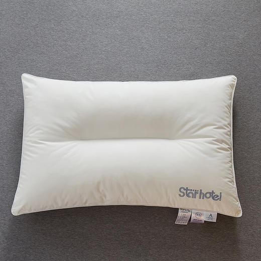 自然醒A类全棉星级酒店凉感枕头枕芯一对套家用护颈椎助睡眠酒店专用成人高低枕头芯XK 商品图14